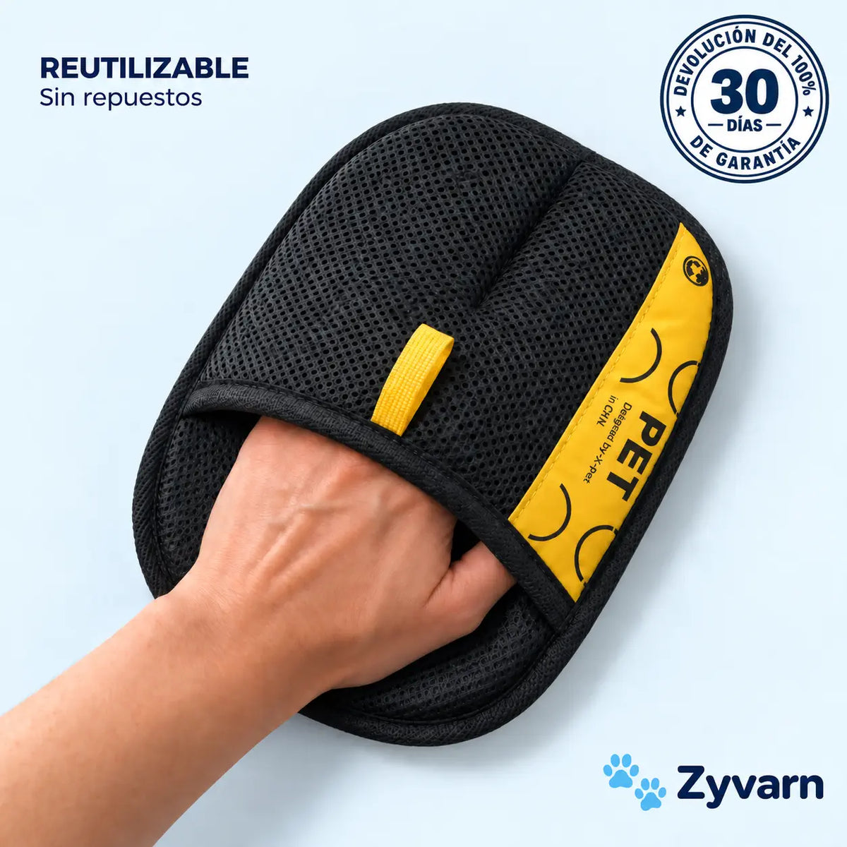 Guante Quitapelos Reutilizable · Zyvarn