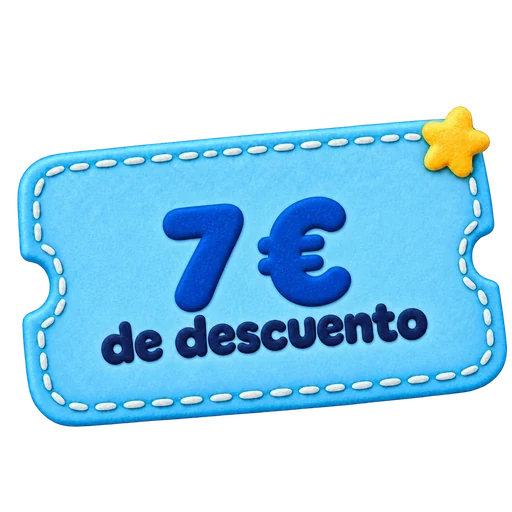 Cupón de 7 € de descuento para tu próxima compra.